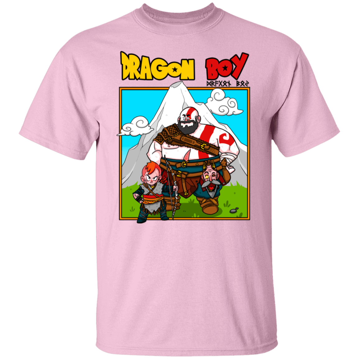 T-Shirts Light Pink / S Dragon Boy T-Shirt