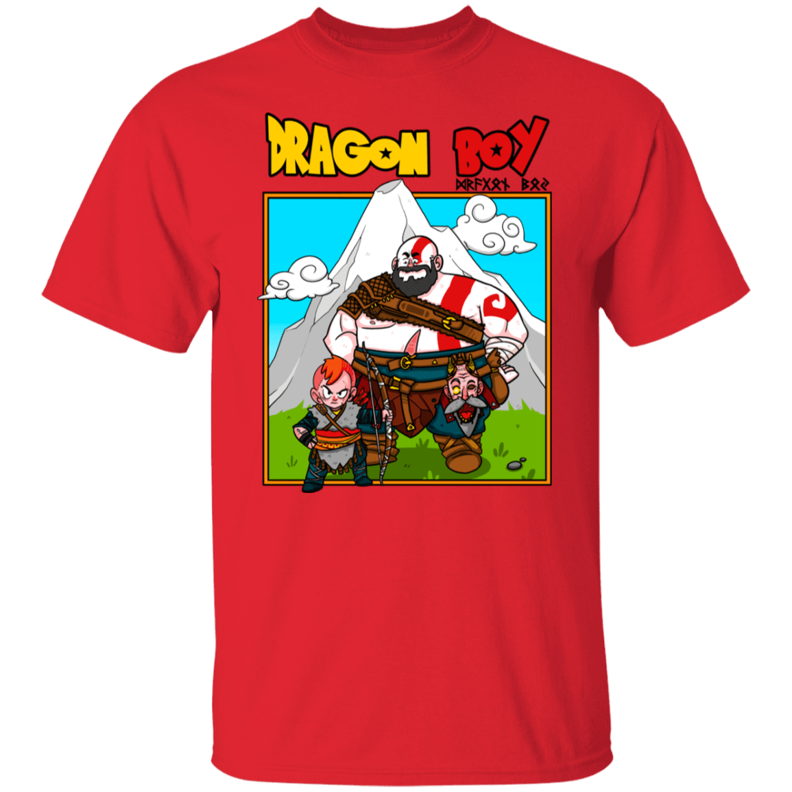 T-Shirts Red / S Dragon Boy T-Shirt