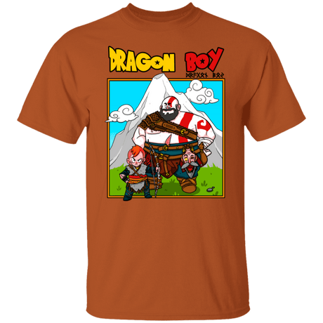 T-Shirts Texas Orange / S Dragon Boy T-Shirt