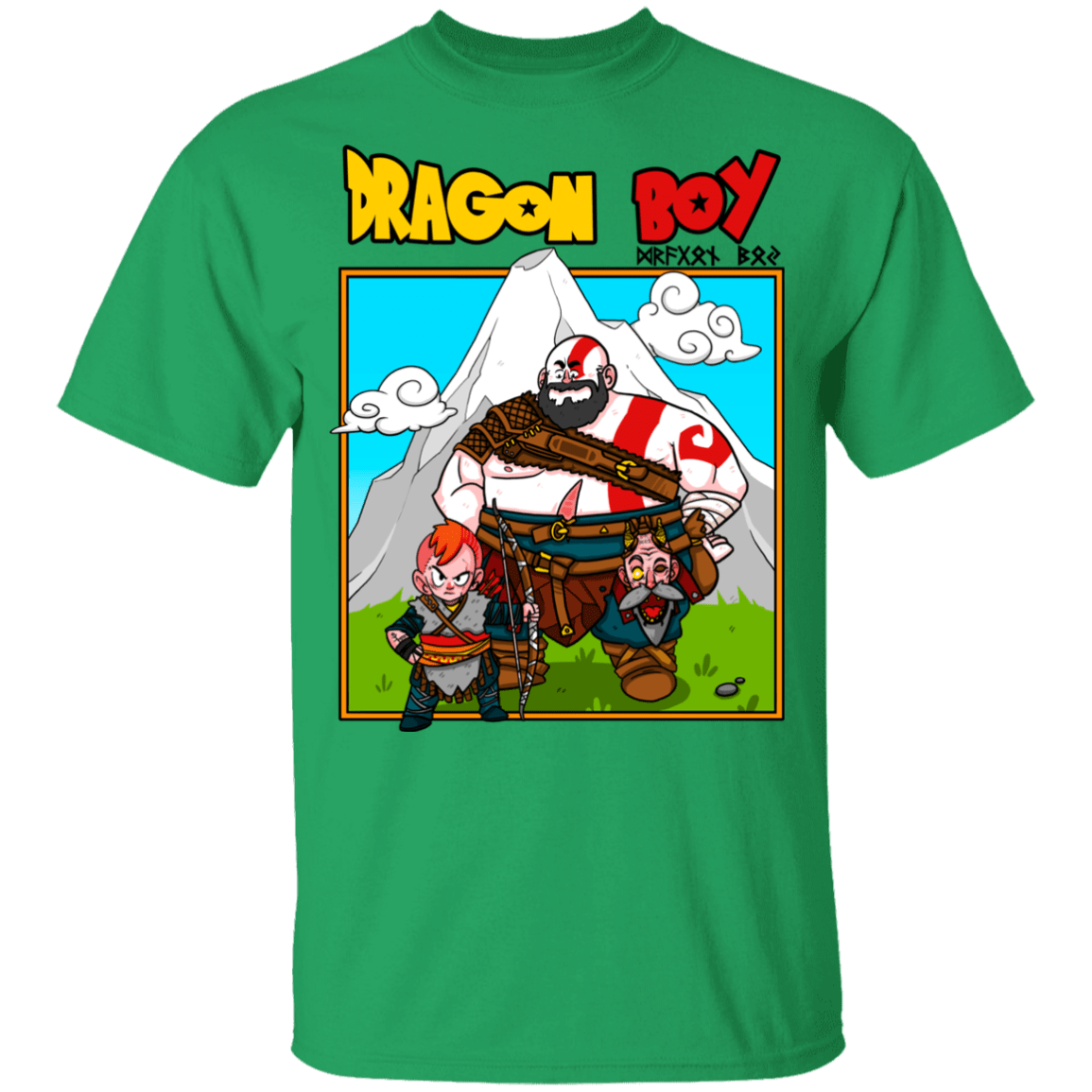 T-Shirts Irish Green / YXS Dragon Boy Youth T-Shirt