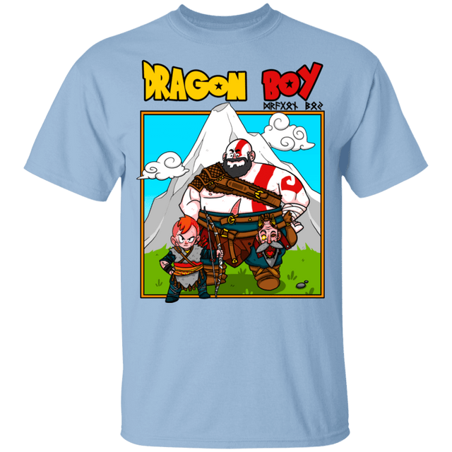 T-Shirts Light Blue / YXS Dragon Boy Youth T-Shirt