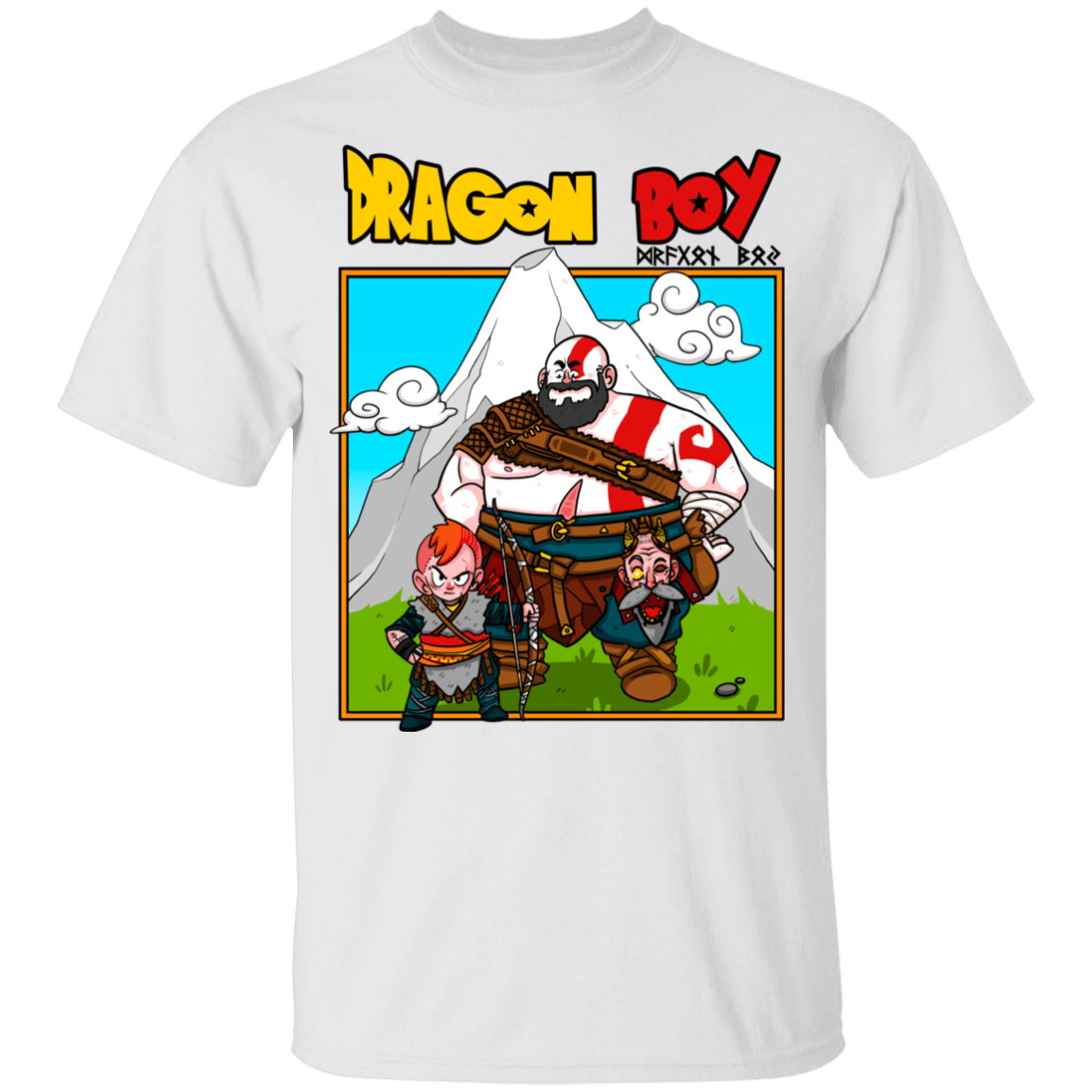 T-Shirts White / YXS Dragon Boy Youth T-Shirt