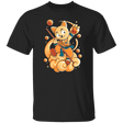 T-Shirts Black / S Dragon Cat T-Shirt