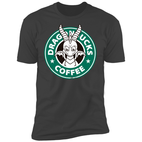 T-Shirts Heavy Metal / S Dragon Coffee Men's Premium T-Shirt
