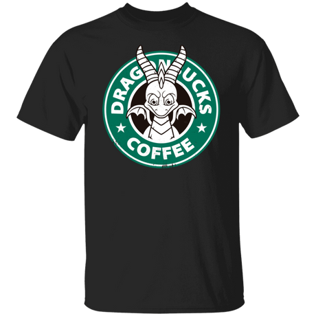 T-Shirts Black / S Dragon Coffee T-Shirt