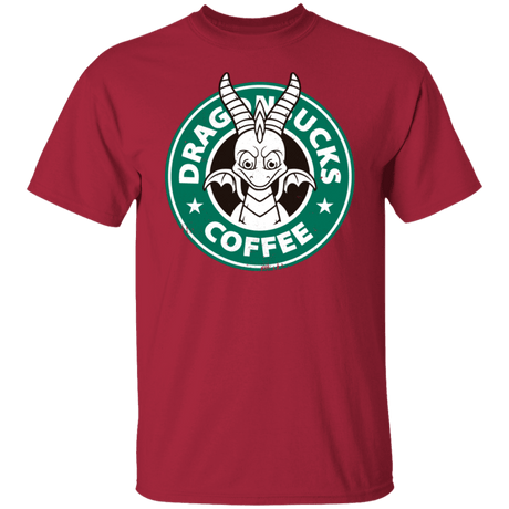 T-Shirts Cardinal / S Dragon Coffee T-Shirt