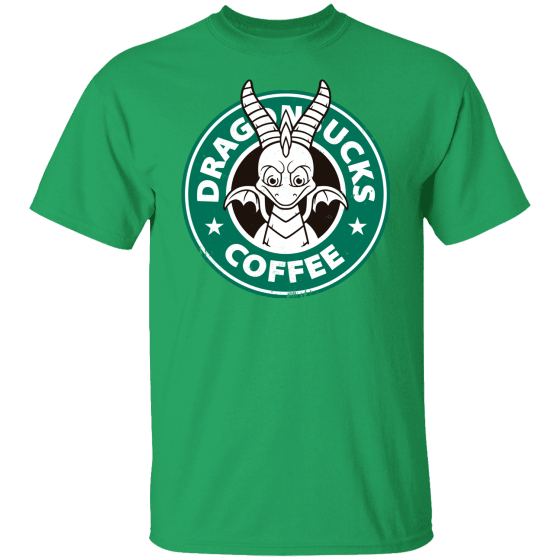 T-Shirts Irish Green / S Dragon Coffee T-Shirt