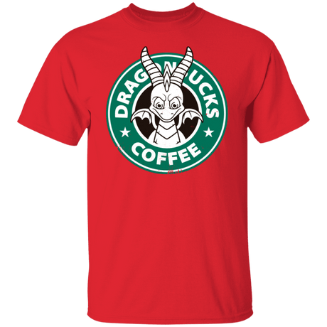 T-Shirts Red / S Dragon Coffee T-Shirt