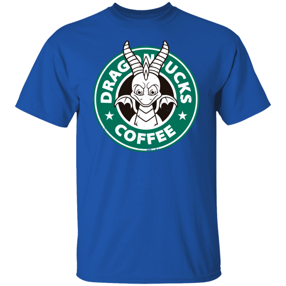 T-Shirts Royal / S Dragon Coffee T-Shirt