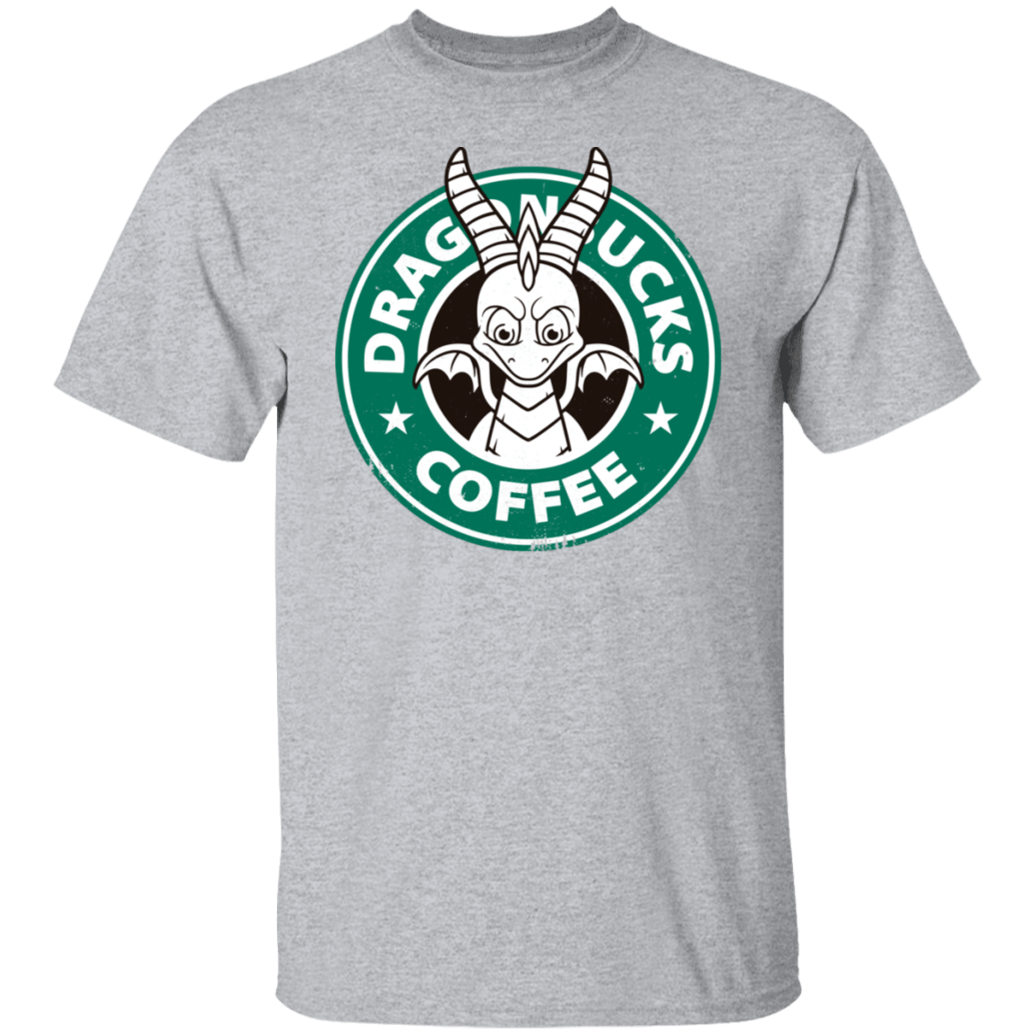 T-Shirts Sport Grey / S Dragon Coffee T-Shirt