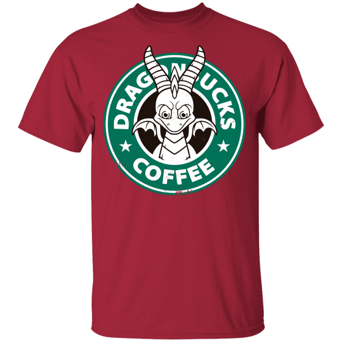 T-Shirts Cardinal / YXS Dragon Coffee Youth T-Shirt