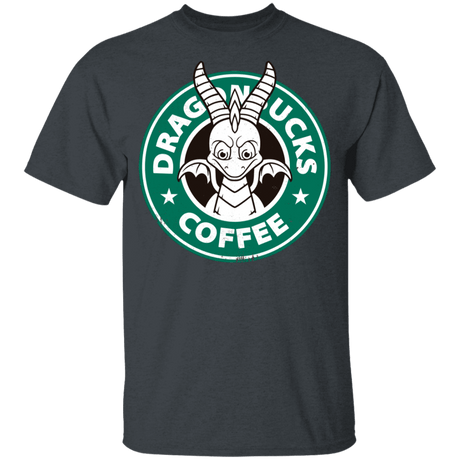 T-Shirts Dark Heather / YXS Dragon Coffee Youth T-Shirt