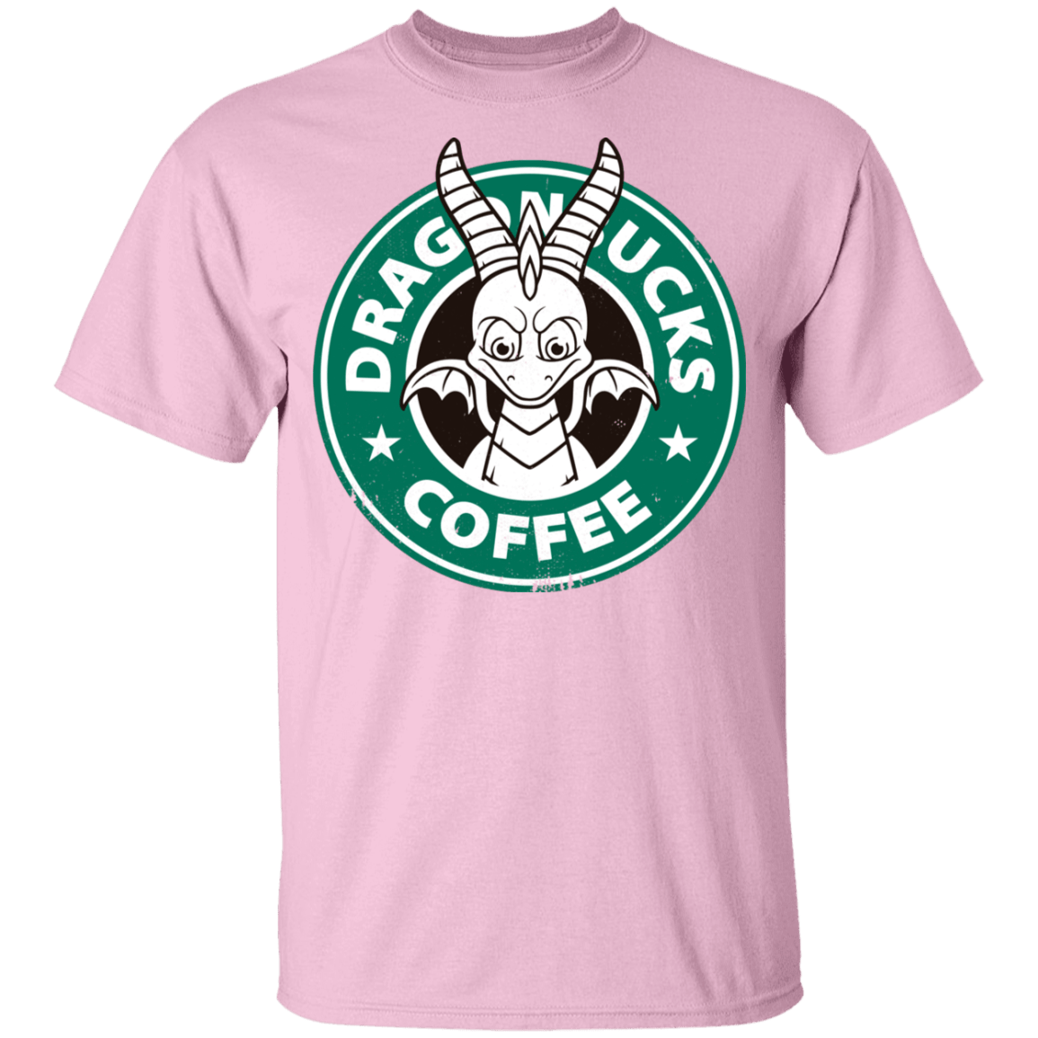 T-Shirts Light Pink / YXS Dragon Coffee Youth T-Shirt