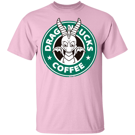 T-Shirts Light Pink / YXS Dragon Coffee Youth T-Shirt