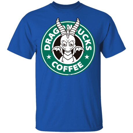 T-Shirts Royal / YXS Dragon Coffee Youth T-Shirt