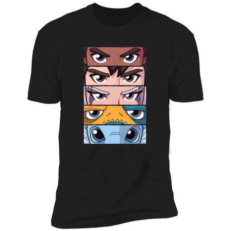 T-Shirts Black / S Dragon Eyes Men's Premium T-Shirt