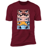 T-Shirts Cardinal / S Dragon Eyes Men's Premium T-Shirt