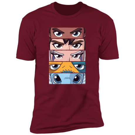 T-Shirts Cardinal / S Dragon Eyes Men's Premium T-Shirt