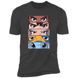 T-Shirts Heavy Metal / S Dragon Eyes Men's Premium T-Shirt