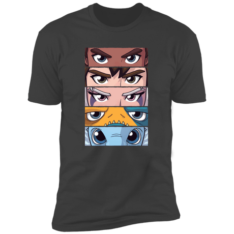 T-Shirts Heavy Metal / S Dragon Eyes Men's Premium T-Shirt