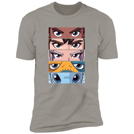 T-Shirts Light Grey / S Dragon Eyes Men's Premium T-Shirt