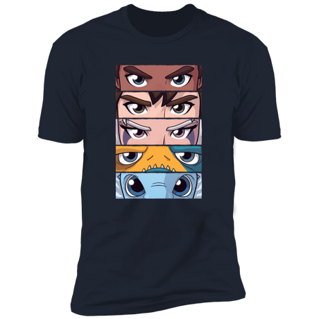T-Shirts Midnight Navy / S Dragon Eyes Men's Premium T-Shirt