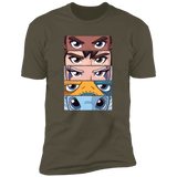 T-Shirts Military Green / S Dragon Eyes Men's Premium T-Shirt