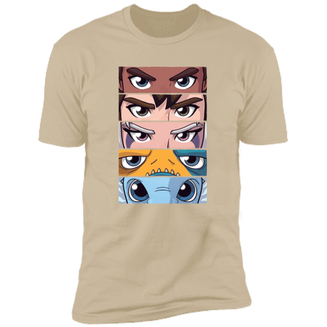 T-Shirts Sand / S Dragon Eyes Men's Premium T-Shirt