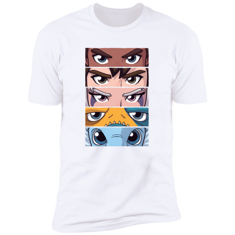 T-Shirts White / S Dragon Eyes Men's Premium T-Shirt