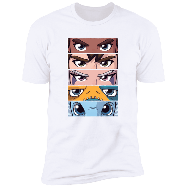 T-Shirts White / S Dragon Eyes Men's Premium T-Shirt