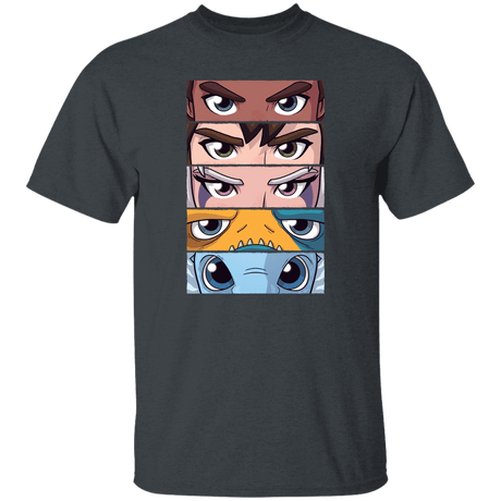 T-Shirts Dark Heather / S Dragon Eyes T-Shirt