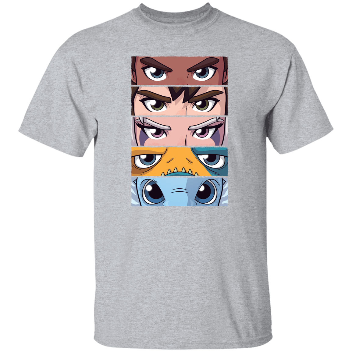 T-Shirts Sport Grey / S Dragon Eyes T-Shirt