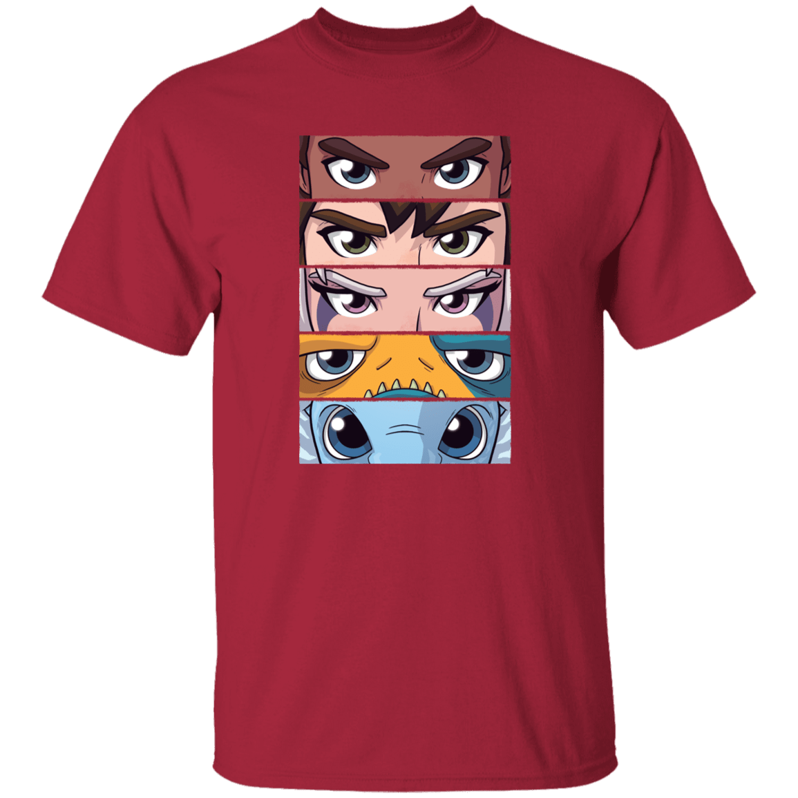 T-Shirts Cardinal / YXS Dragon Eyes Youth T-Shirt