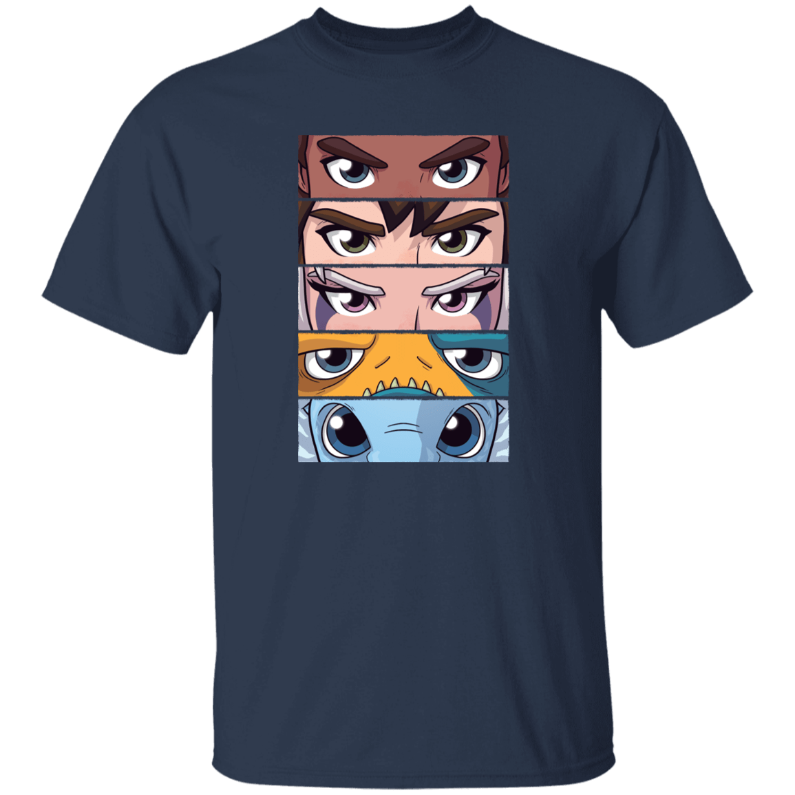 T-Shirts Navy / YXS Dragon Eyes Youth T-Shirt