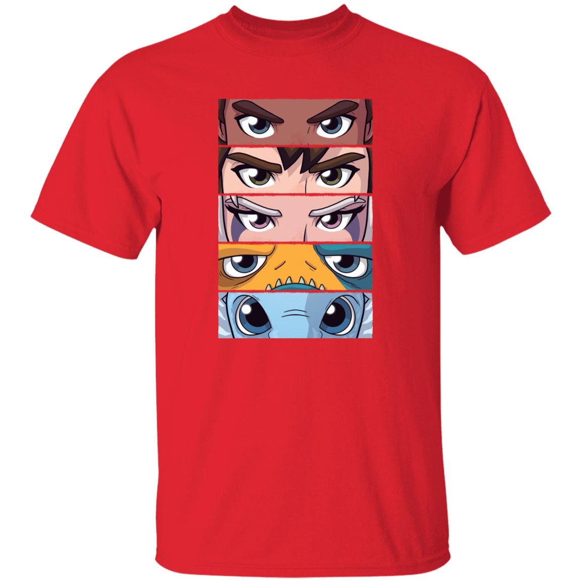 T-Shirts Red / YXS Dragon Eyes Youth T-Shirt