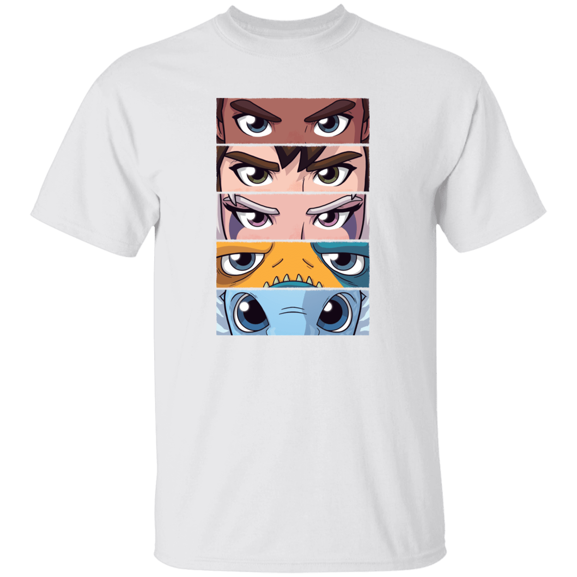 T-Shirts White / YXS Dragon Eyes Youth T-Shirt