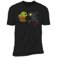 T-Shirts Black / X-Small Dragon Fury Baby Yoda T-Shirt