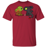 T-Shirts Cardinal / S Dragon Fury Baby Yoda T-Shirt