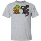 T-Shirts Sport Grey / S Dragon Fury Baby Yoda T-Shirt