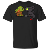 T-Shirts Black / YXS Dragon Fury Baby Yoda Youth T-Shirt