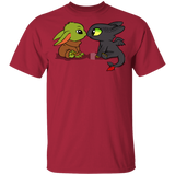 T-Shirts Cardinal / YXS Dragon Fury Baby Yoda Youth T-Shirt