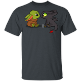 T-Shirts Dark Heather / YXS Dragon Fury Baby Yoda Youth T-Shirt