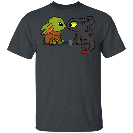 T-Shirts Dark Heather / YXS Dragon Fury Baby Yoda Youth T-Shirt