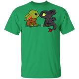 T-Shirts Irish Green / YXS Dragon Fury Baby Yoda Youth T-Shirt
