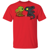 T-Shirts Red / YXS Dragon Fury Baby Yoda Youth T-Shirt