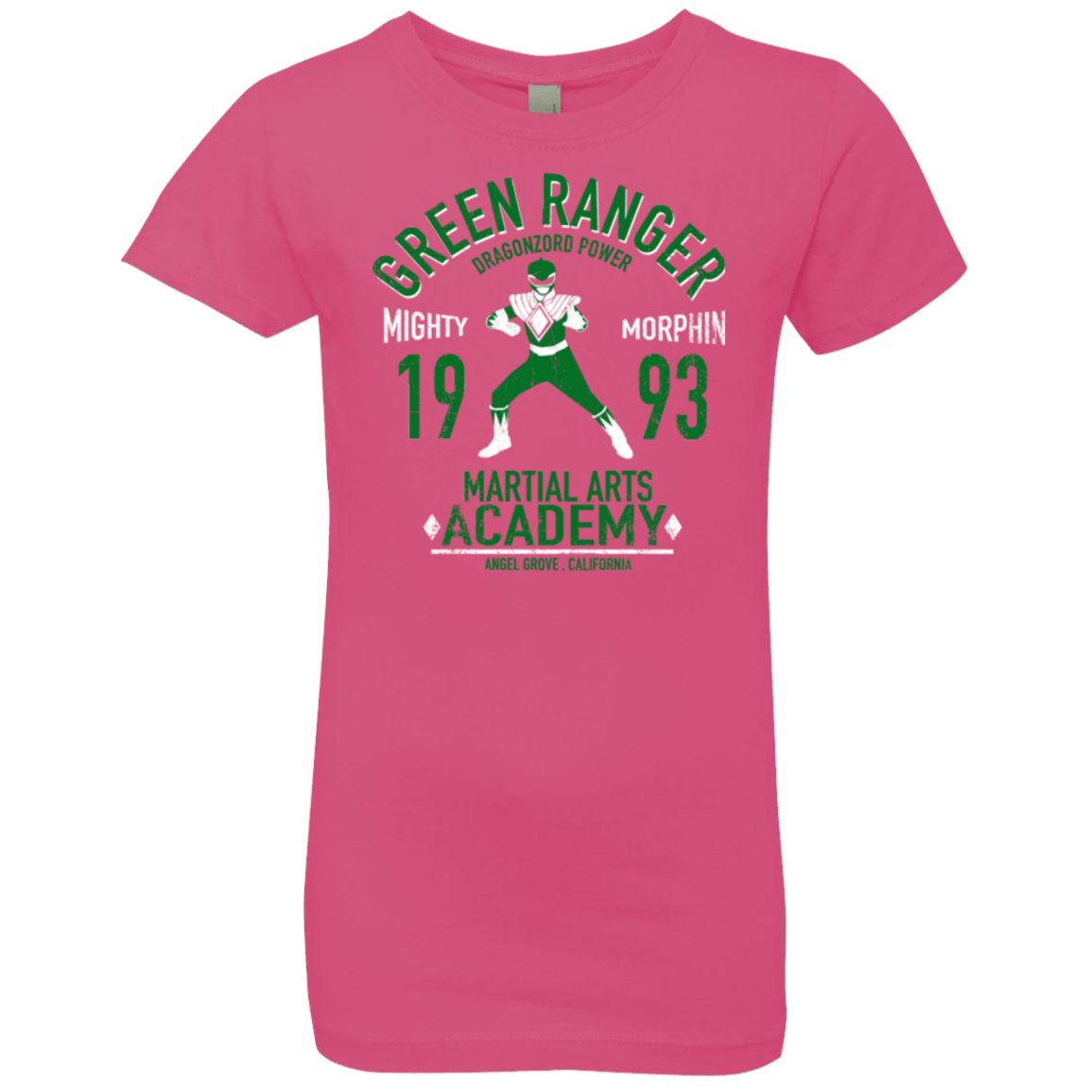 T-Shirts Hot Pink / YXS Dragon Ranger (1) Girls Premium T-Shirt