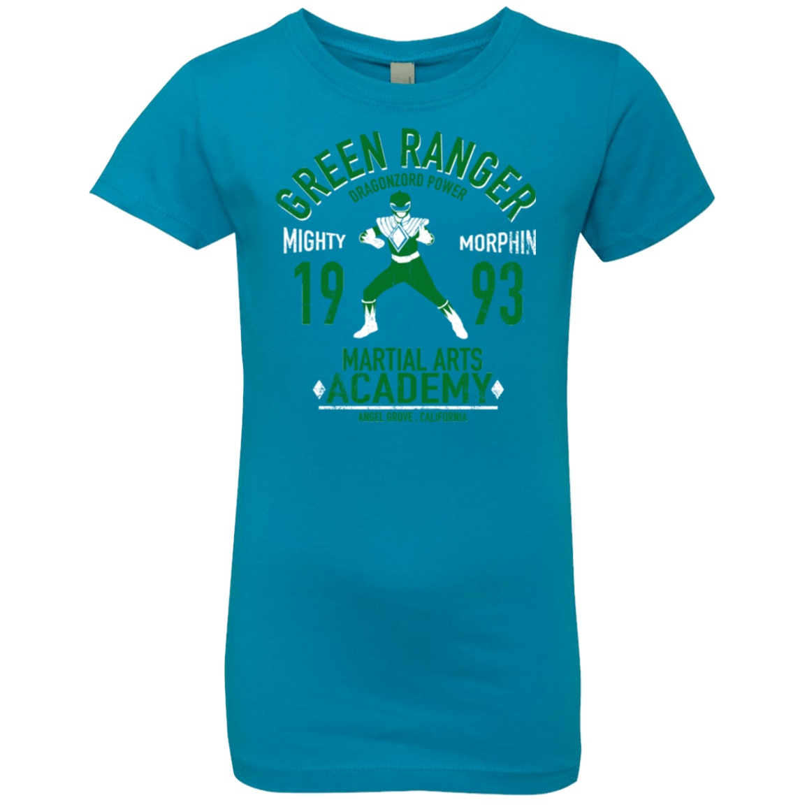 T-Shirts Turquoise / YXS Dragon Ranger (1) Girls Premium T-Shirt