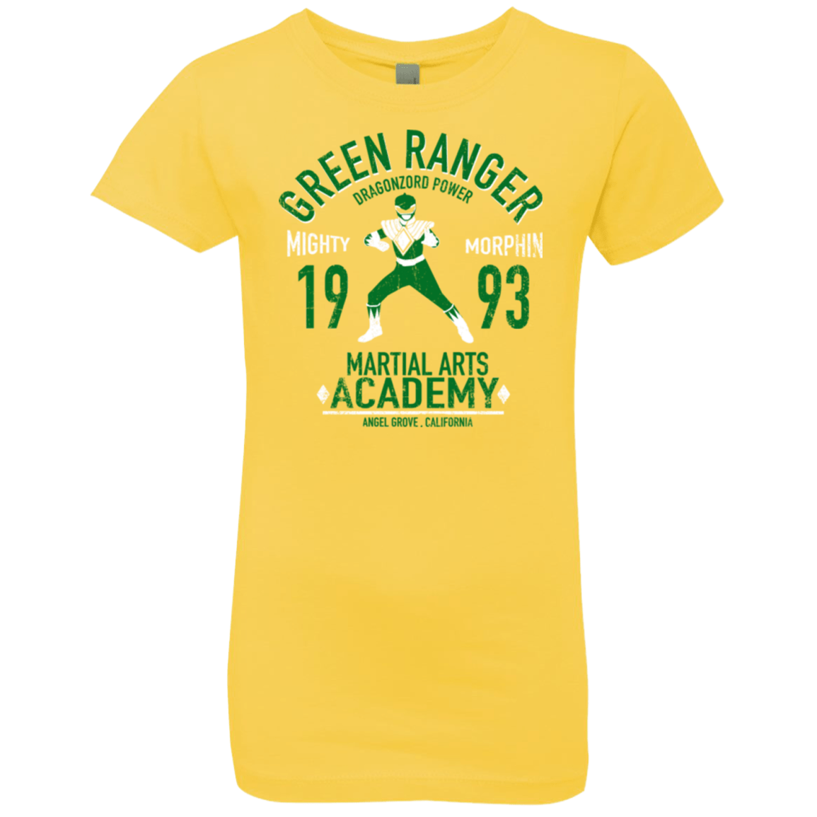 T-Shirts Vibrant Yellow / YXS Dragon Ranger (1) Girls Premium T-Shirt