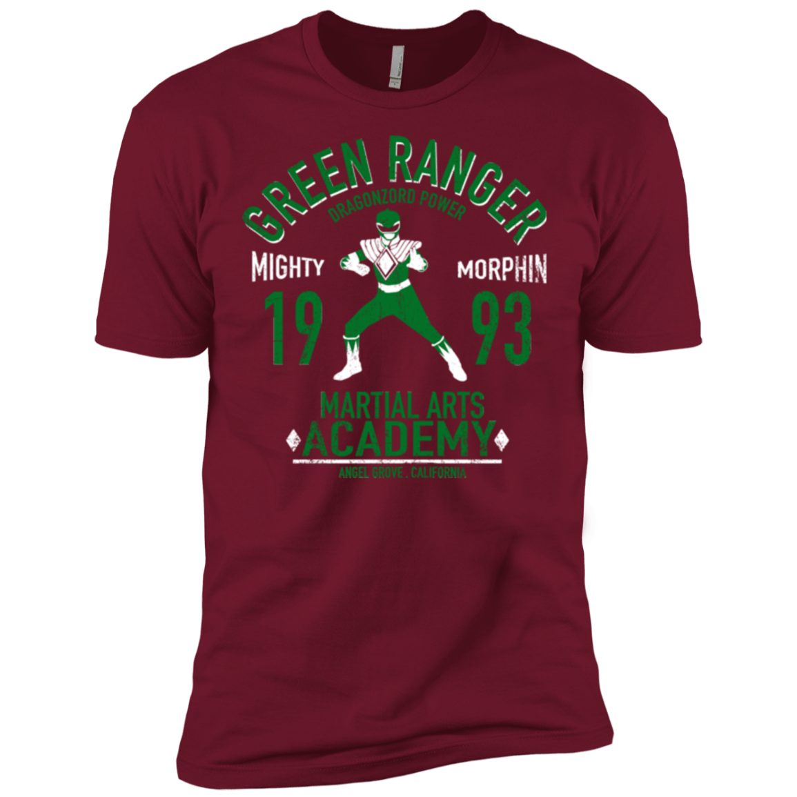 T-Shirts Cardinal / X-Small Dragon Ranger (1) Men's Premium T-Shirt