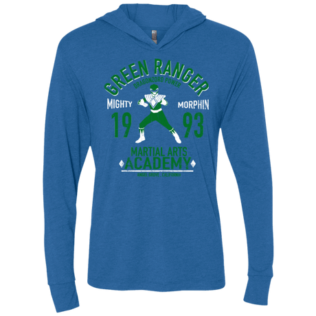 T-Shirts Vintage Royal / X-Small Dragon Ranger (1) Triblend Long Sleeve Hoodie Tee